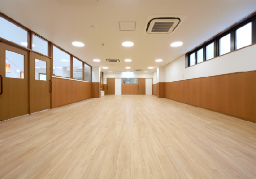 ０・１歳児保育室